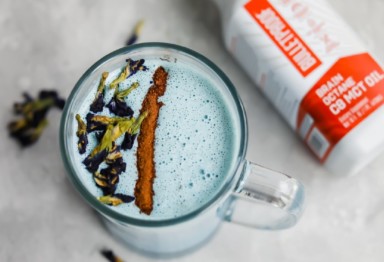 Blue Spirulina Latte