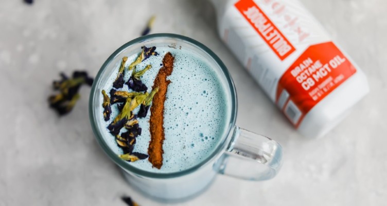 Blue Spirulina Latte