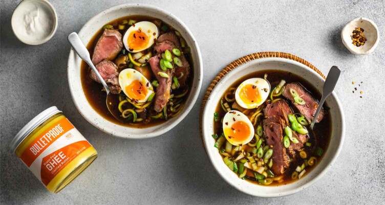 keto ramen and bulletproof ghee