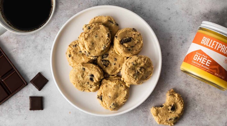 No-Bake Keto Chocolate Chip Cookies