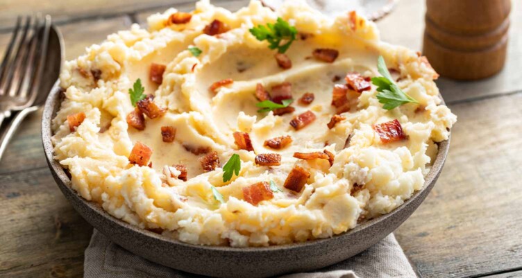 Bacon Mashed Cauliflower Recipe