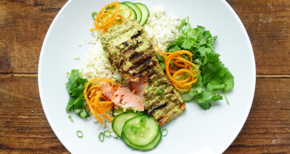 Easy Baked Tandoori Salmon recipe