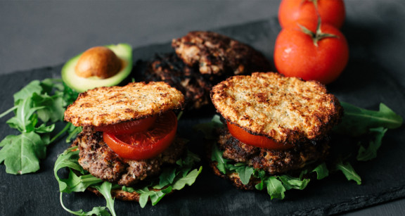 Keto cauliflower sandwich thins