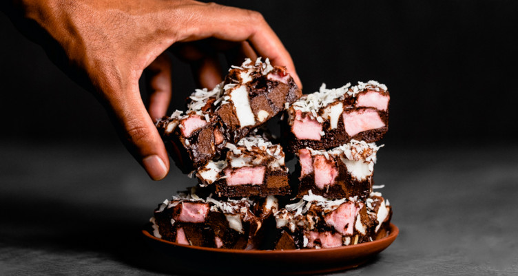 Keto Rocky Road Bars