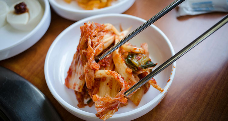 bowl of kimchi