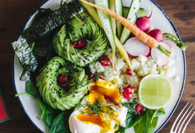 A bowl of mixed vegetables