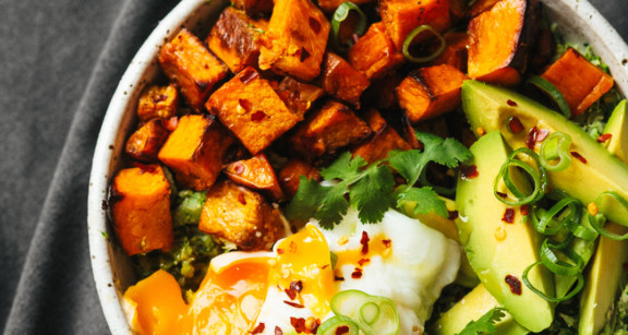 Sweet potato breakfast bowl